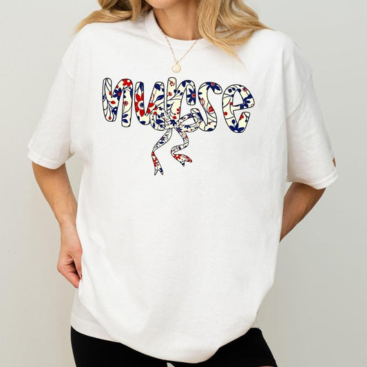 Nurse 4th Of July Shirt, Nurse Coquette Bow Sweatshirt, Nursing, Nursing Life Shirts, Trending Nurse Gift Hoodie