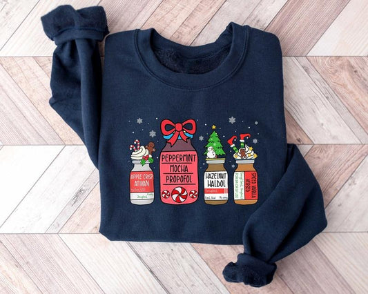 Nurse Christmas Sweatshirt, Christmas Nurse Shirt, Nurse Christmas Sweatshirt, Nicu Christmas Shirt, Doctor Sweatshirt,...