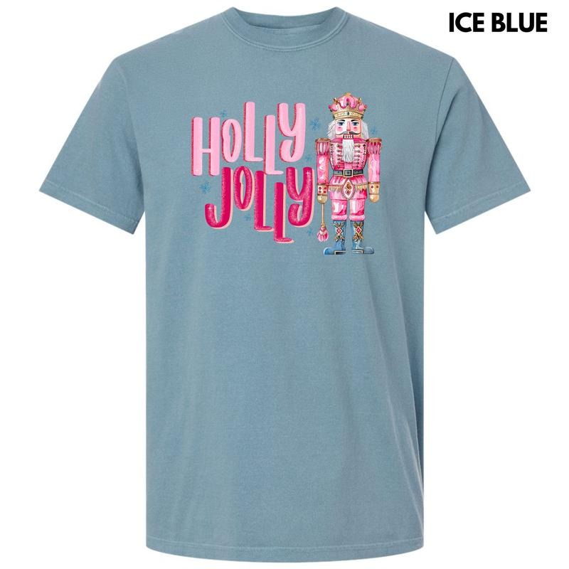 Nutcracker Holly Jolly Comfort Colors T-Shirt 'NLB' Hoodie, Sweatshirt | WearSparks.com