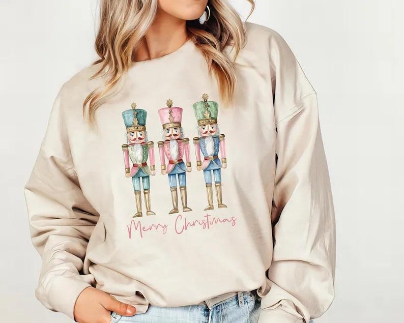 Nutcrackers Sweatshirt, Christmas Nutcracker Crewneck, Nutcrackers Shirt, Nutcrackers Era Sweater, Christmas Dance...
