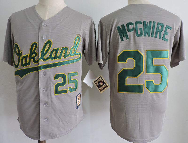 Oakland Athletics #25 Mark McGwire Style 5