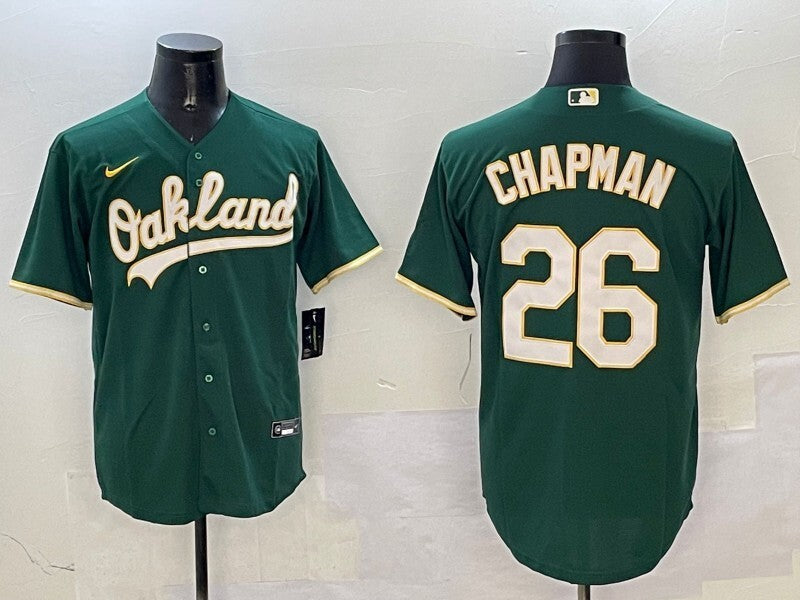 Oakland Athletics #26 Matt Chapman Athletics Adult