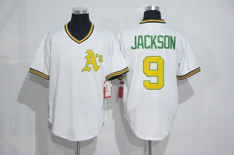 Oakland Athletics #9 Reggie Jackson