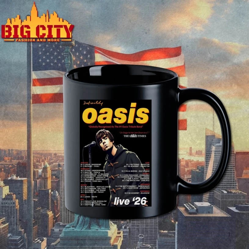 Oasis Live 2026 Shows Poster shirt