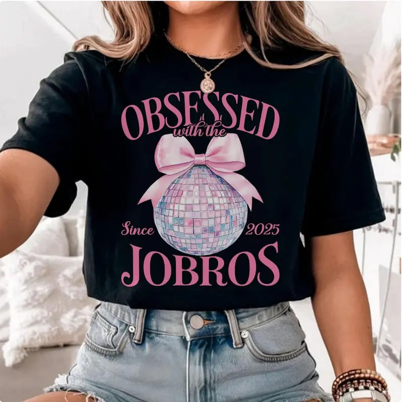 Obsessed With Jobros Coquette Fan T-Shirt Hoodie, Sweatshirt | WearSparks.com