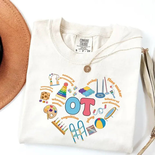 Occupational Therapy Shirt, Cute OT Shirt, Special Education Shirt, Funny Therapist Shirt, Autism Awareness Shirt, Sped...