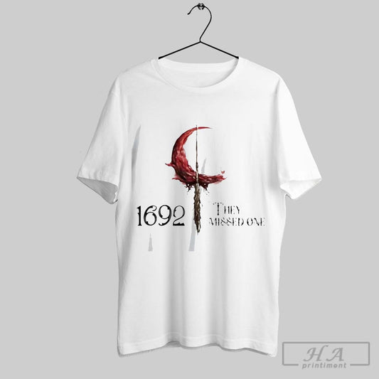 Official 1692 They Missed One Blood Moon Halloween