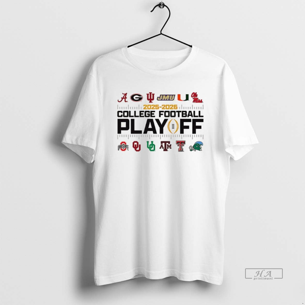 Official 2025 2026 College Football Playoff 12 Team Logo T-Shirts, Hoodie, Sweatshirt | WearSparks.com