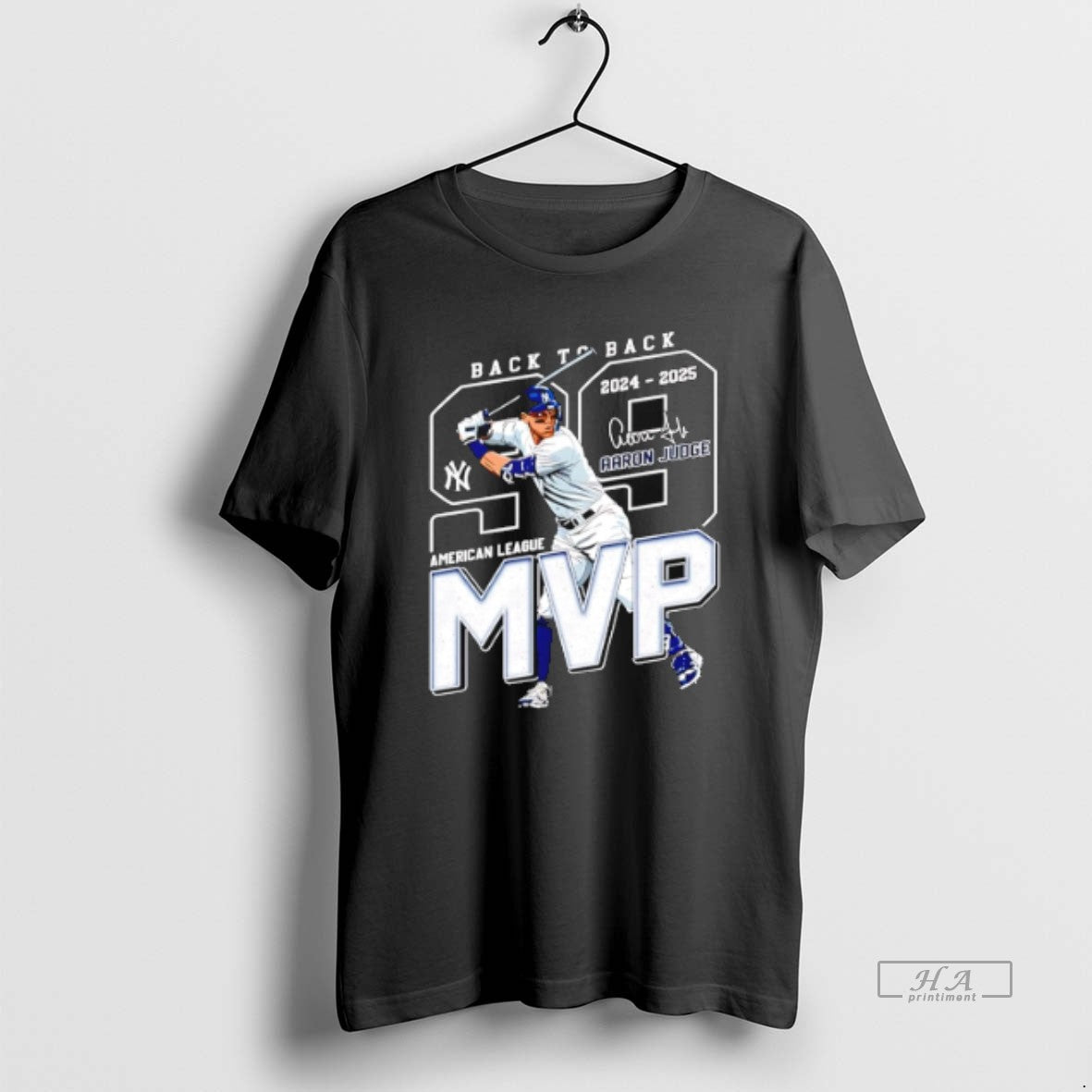 Official Aaron Judge Back To Back 2024 25 American League Mvp T-Shirts, Hoodie, Sweatshirt | WearSparks.com