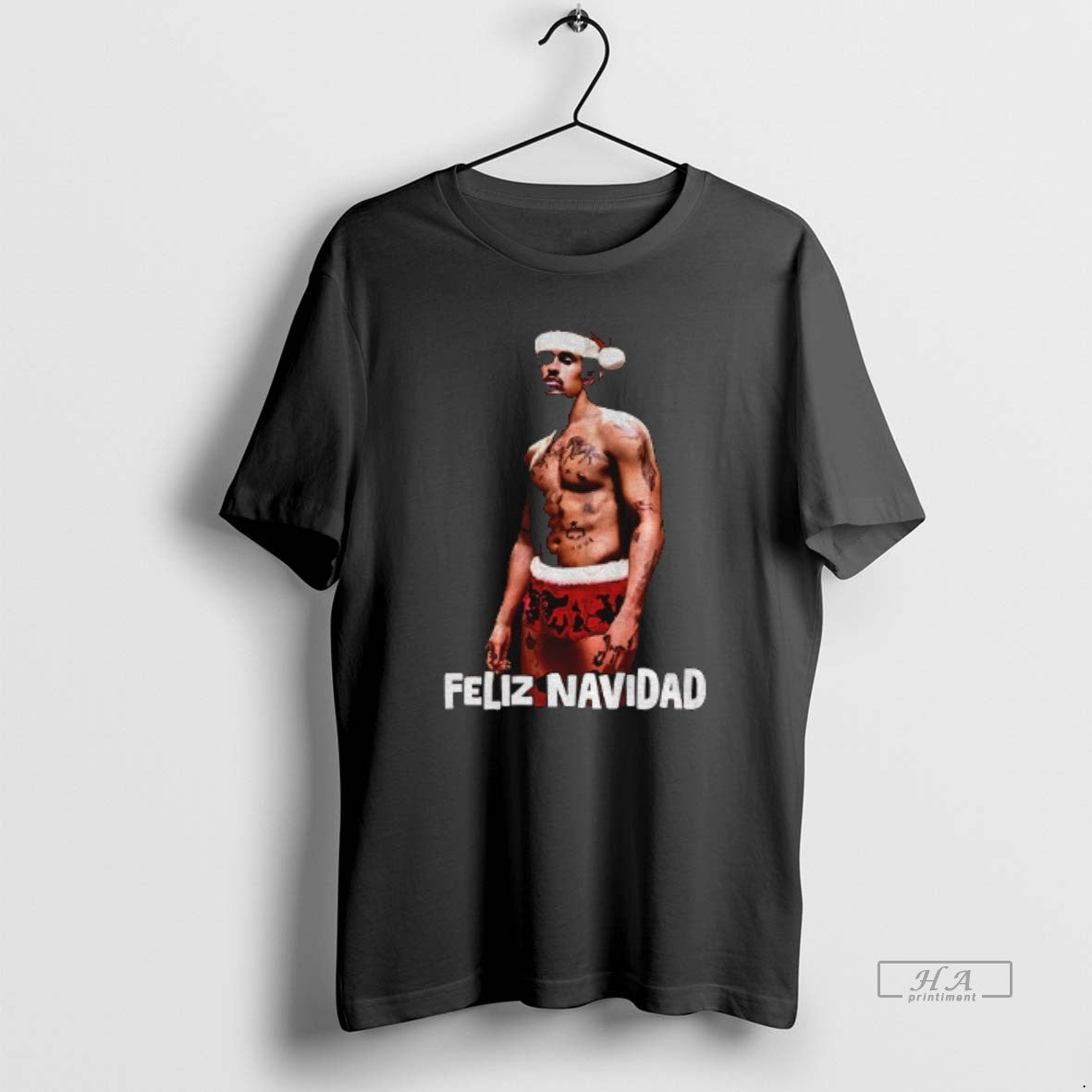 Official Bad Bunny Feliz Navidad Meme Merry Christmas T-Shirts, Hoodie, Sweatshirt | WearSparks.com