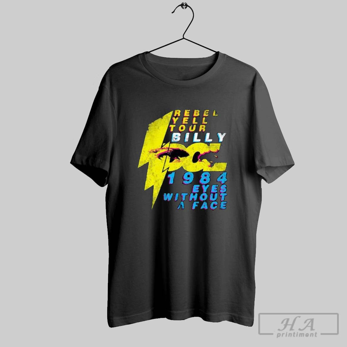 Official Billy Idol Rebel Yell Tour Retro
