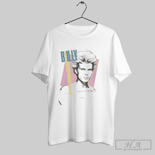 Official Billy Idol Dont Stop Ivory Graphic