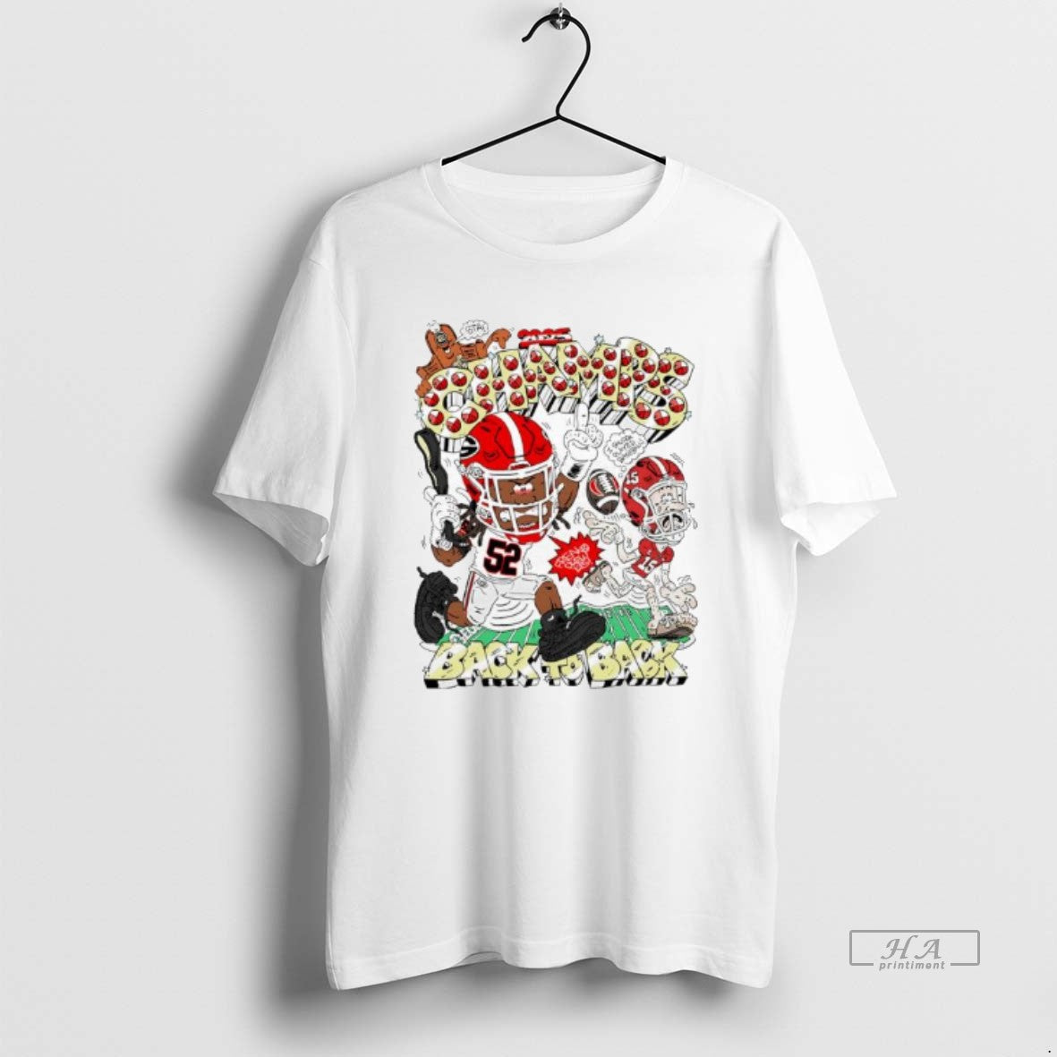 Official Champs Georgia Bulldogs Football Teams Back To Back Graphic T-Shirts, Hoodie, Sweatshirt | WearSparks.com