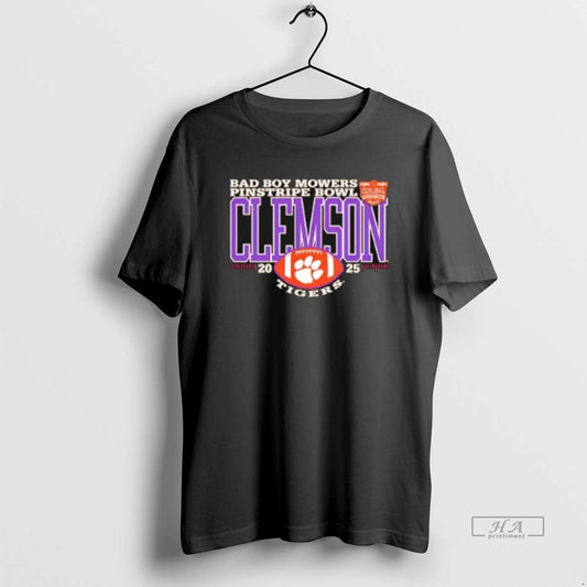 Official Clemson Tigers 025 Pinstripe Bowl Logo Classic T-Shirts, Hoodie, Sweatshirt | WearSparks.com
