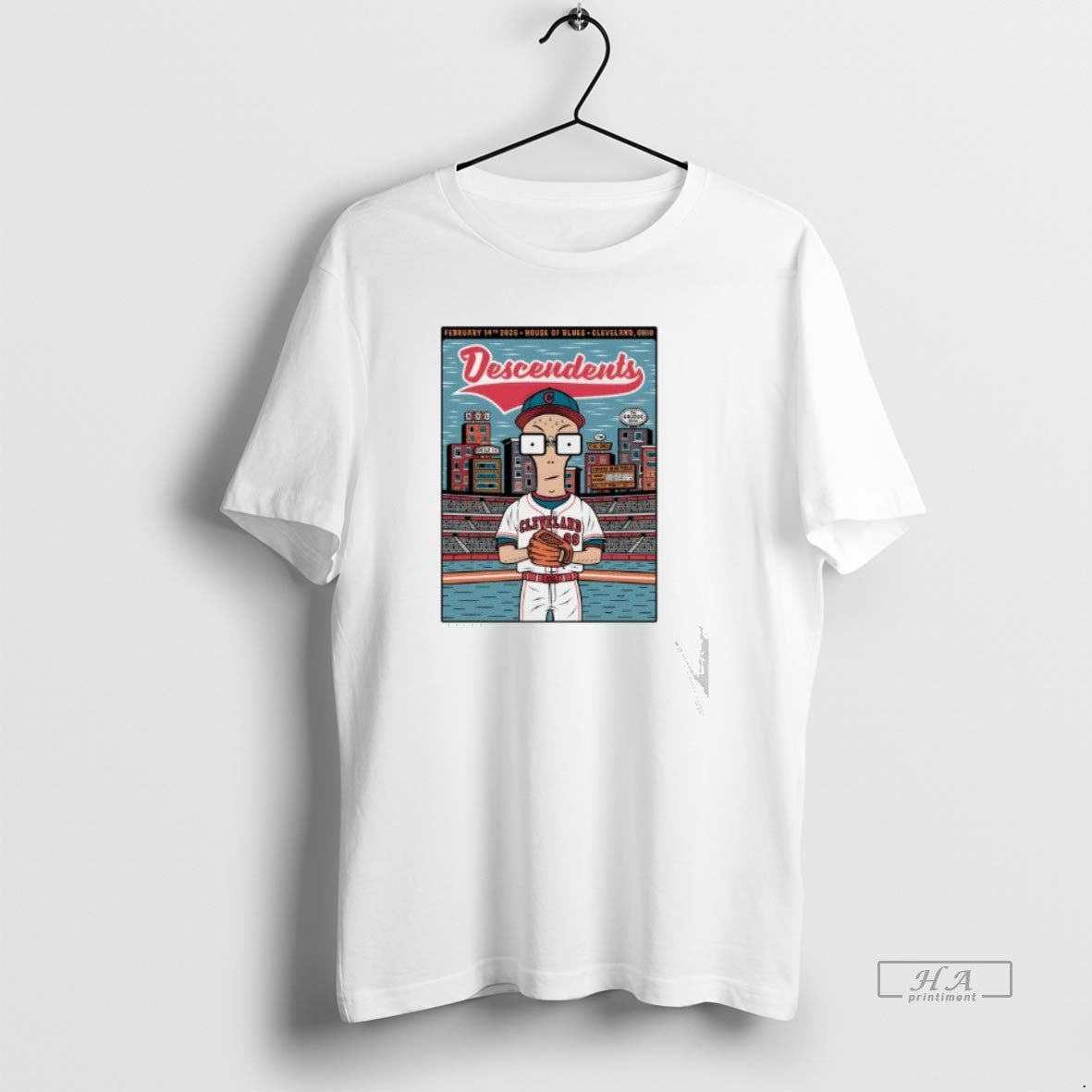 Official Cleveland Guardians 99 Descendents House Blues Cleveland Ohio T-Shirt, Sweatshirt, Hoodie, Long Sleeve