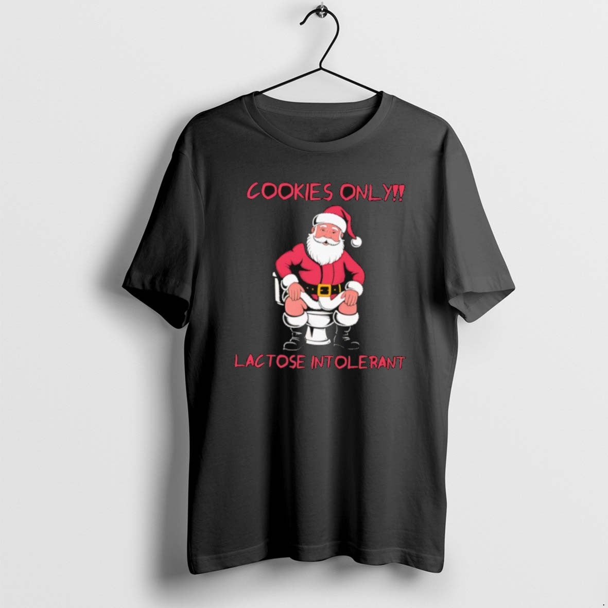 Official Cookies Only Lactose Intolerant Santa Claus T-Shirts, Hoodie, Sweatshirt | WearSparks.com