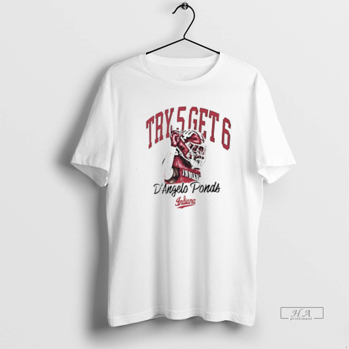 Official Dangelo Ponds Indiana Try 5 Get 6 T-Shirts, Hoodie, Sweatshirt | WearSparks.com