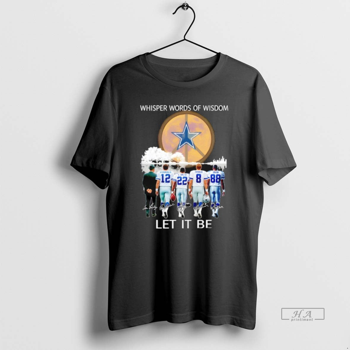 Official Dallas Cowboys Coach Players Whisper Words Wisdom Let Signature T-Shirt, Sweatshirt, Hoodie