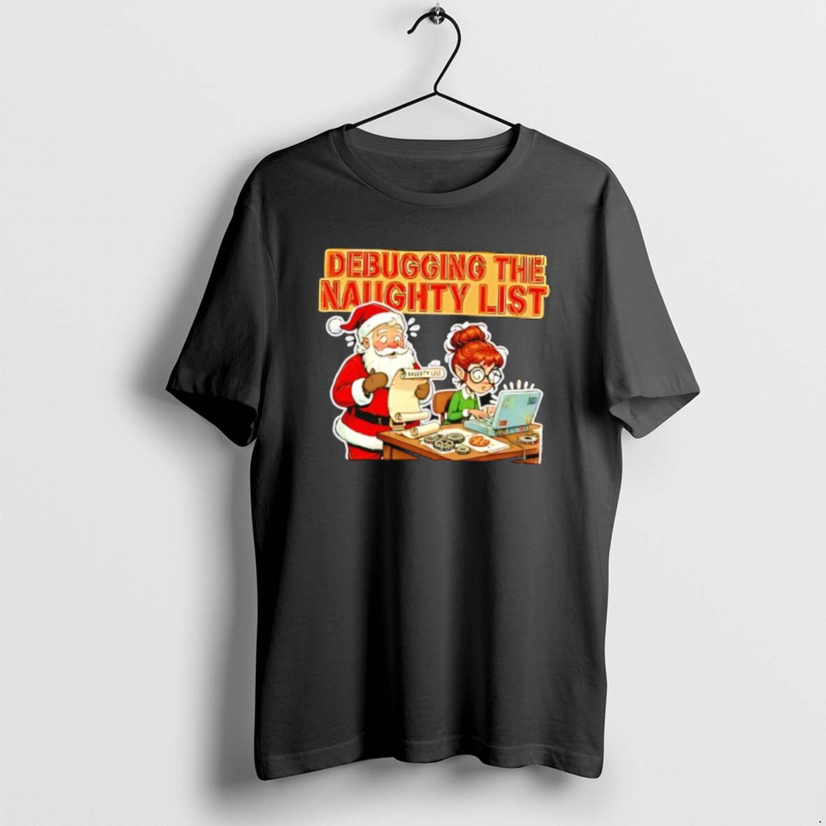 Official Debugging The Naughty List Christmas T-Shirts, Hoodie, Sweatshirt | WearSparks.com