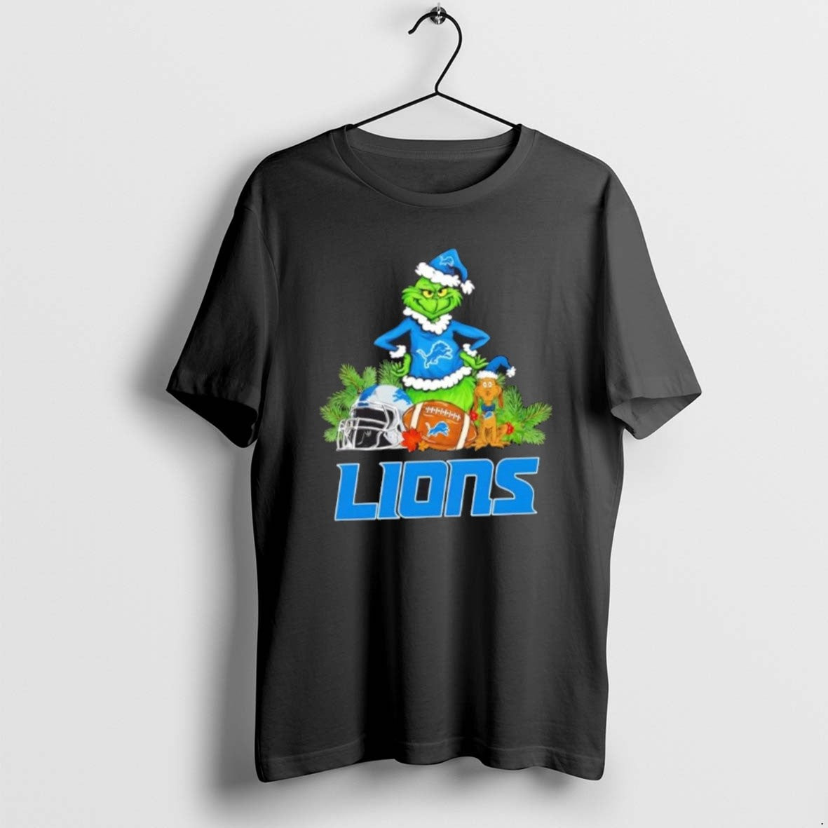 Official Detroit Lions Football X Grinch And Max Dog Merry Christmas T-Shirts, Hoodie, Sweatshirt | WearSparks.com