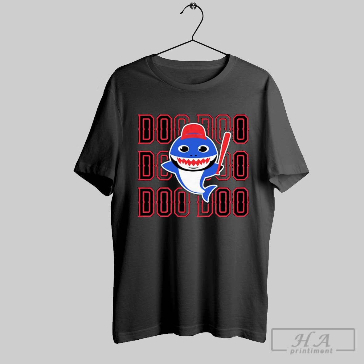 Official Elvis Andrus Wearing Texas Shark Doo Doo