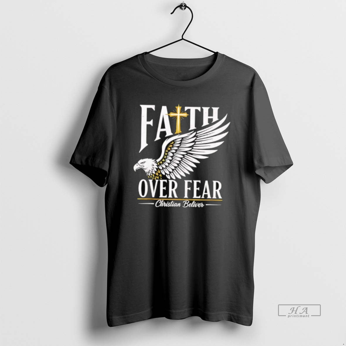 Official Faith Over Fear Christian Believer Inspirational Graphic T-Shirts, Hoodie, Sweatshirt | WearSparks.com