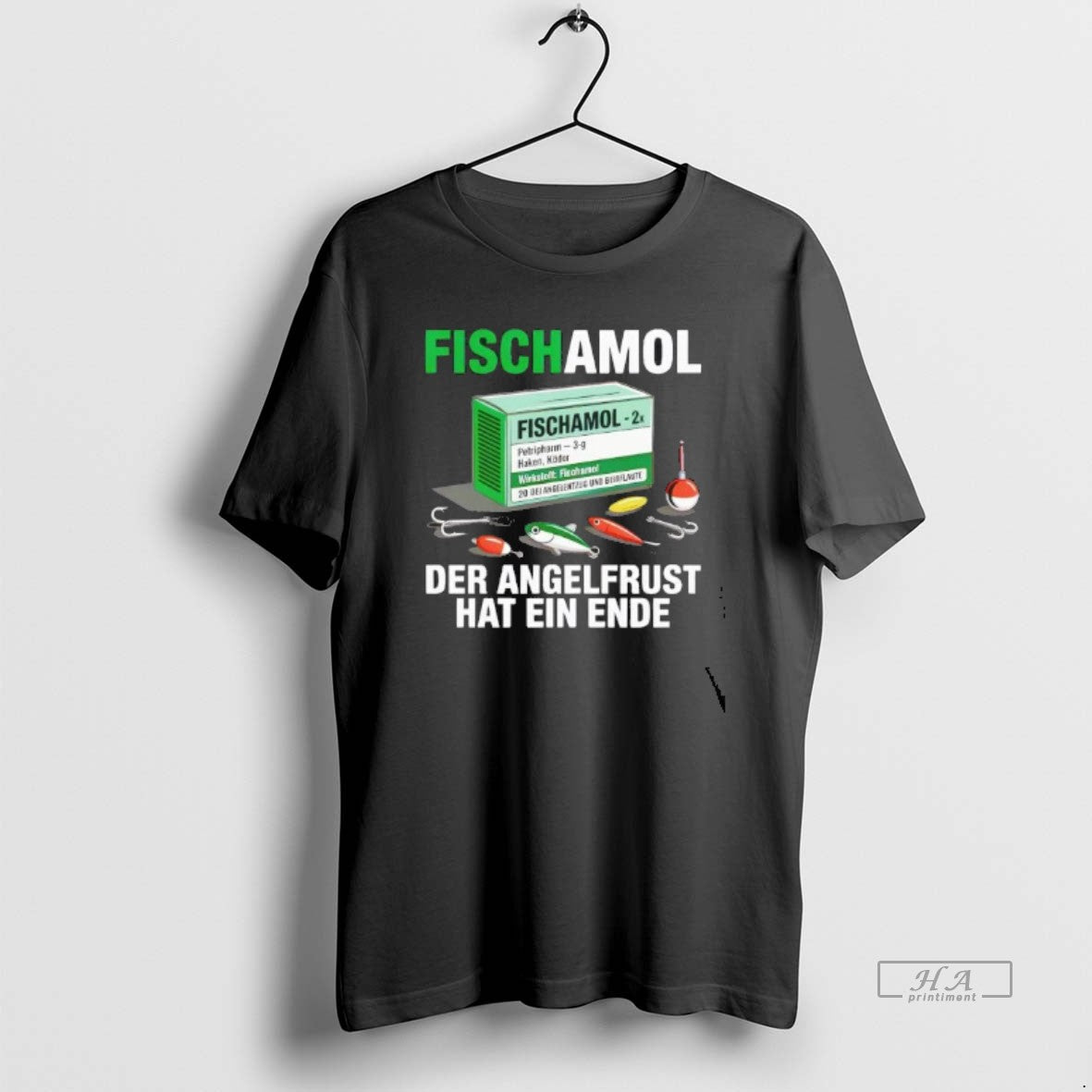 Official Fischamol Der Angelfrust Hat Ein Ende T-Shirt, Sweatshirt, Hoodie