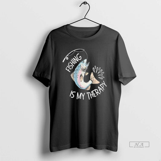 Official Fishing Therapy Vintage T-Shirt, Sweatshirt, Hoodie