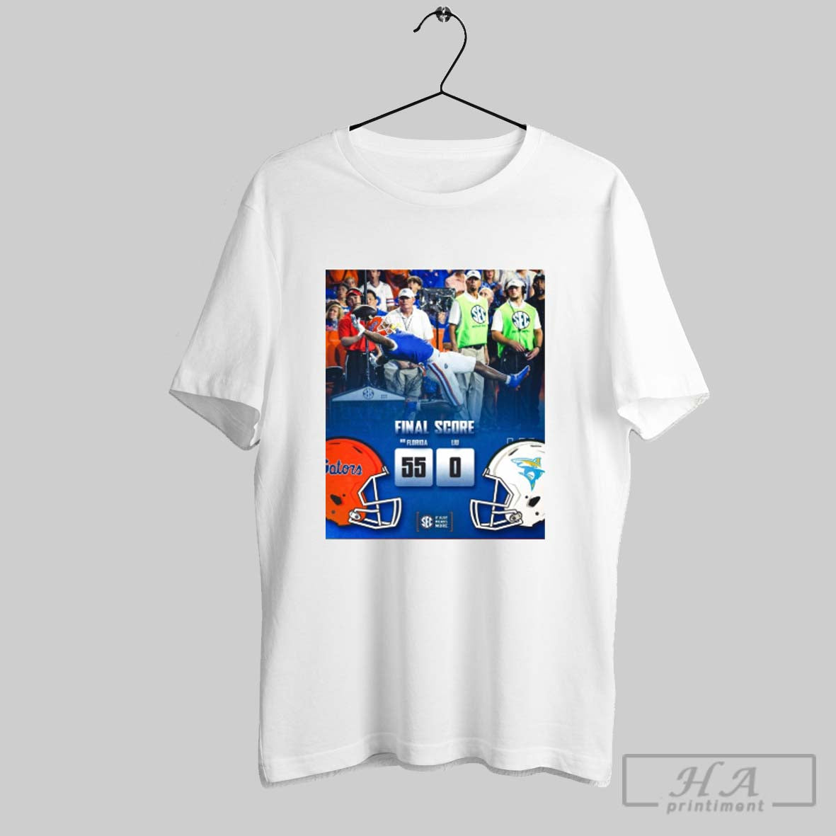 Official Florida Gators Vs Liu Sharks Final Score 55 0 Sec It Just Means More