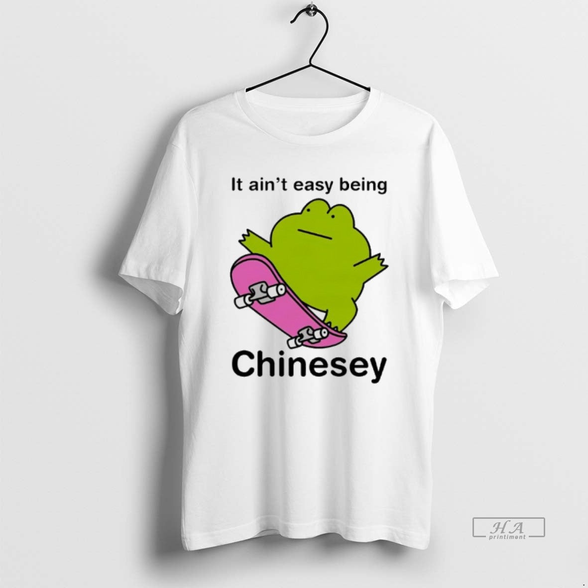 Official Frog Skateboard Aint Easy Chinesey T-Shirt, Sweatshirt, Hoodie
