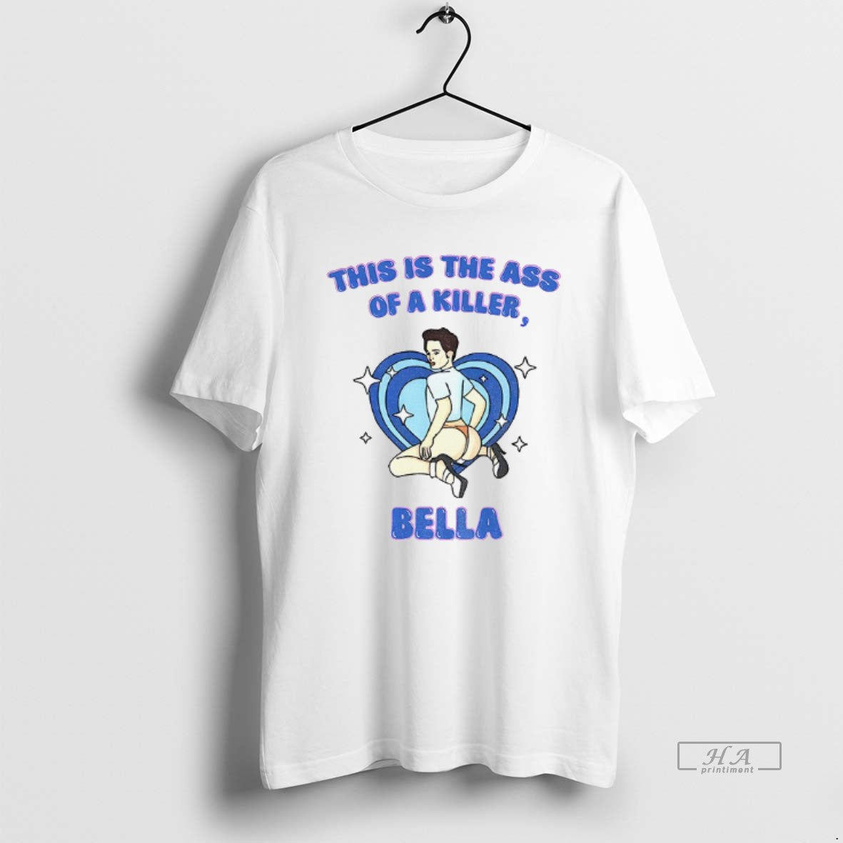 Official Funny This Is The Ass Of A Killer Bella Xmas Gift T-Shirts, Hoodie, Sweatshirt | WearSparks.com