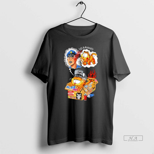 Official Garf Love Cats Hate Cops Acab Graphic T-Shirts, Hoodie, Sweatshirt | WearSparks.com