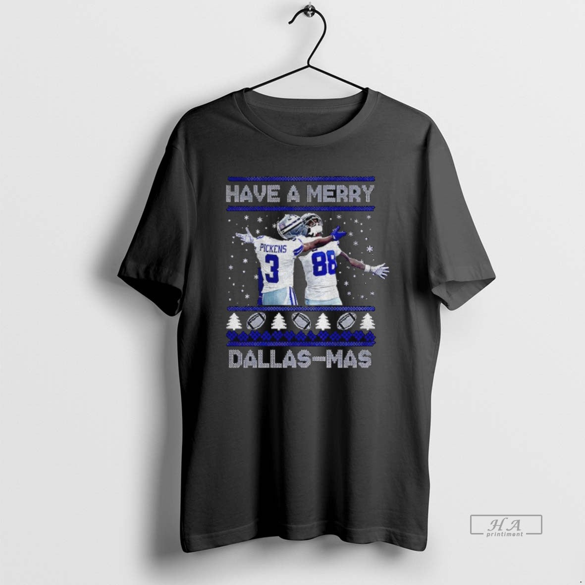 Official George Pickens Ceedee Lamb Dallas Football Ugly Xmas Have A Merry Dallas Mas T-Shirts, Hoodie, Sweatshirt