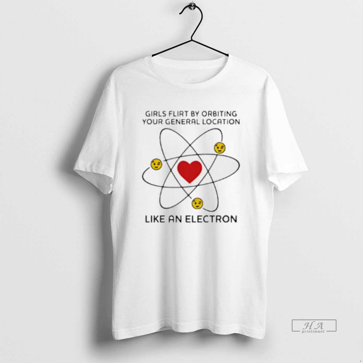 Official Girls Flirt By Orbiting Your General Location Like An Electron T-Shirts, Hoodie, Sweatshirt | WearSparks.com