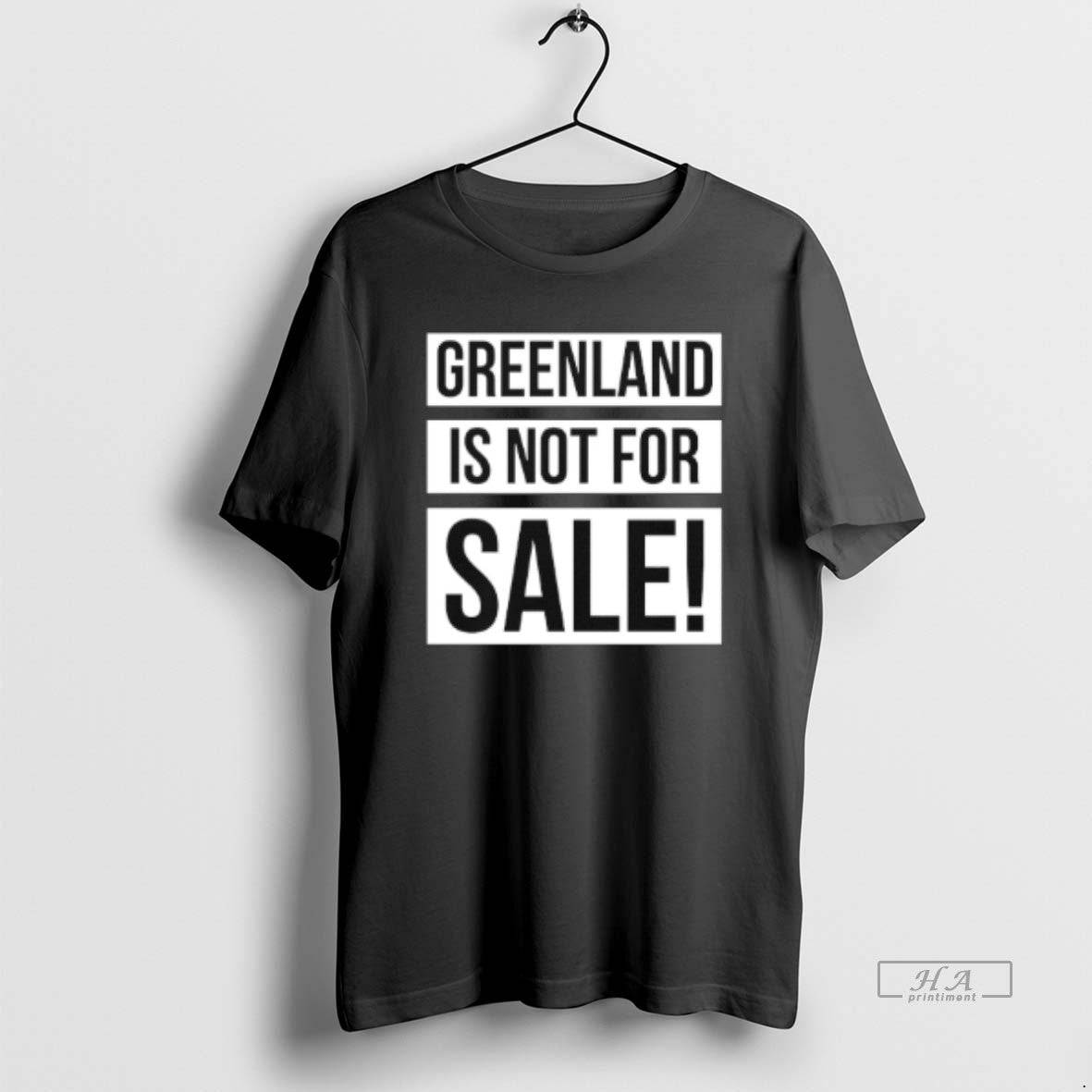 Official Greenland Is Not For Sale Text T-Shirts, Hoodie, Sweatshirt | WearSparks.com