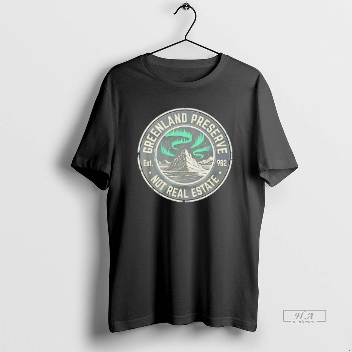 Official Greenland Preserve Not Real Estate Logo T-Shirts, Hoodie, Sweatshirt | WearSparks.com