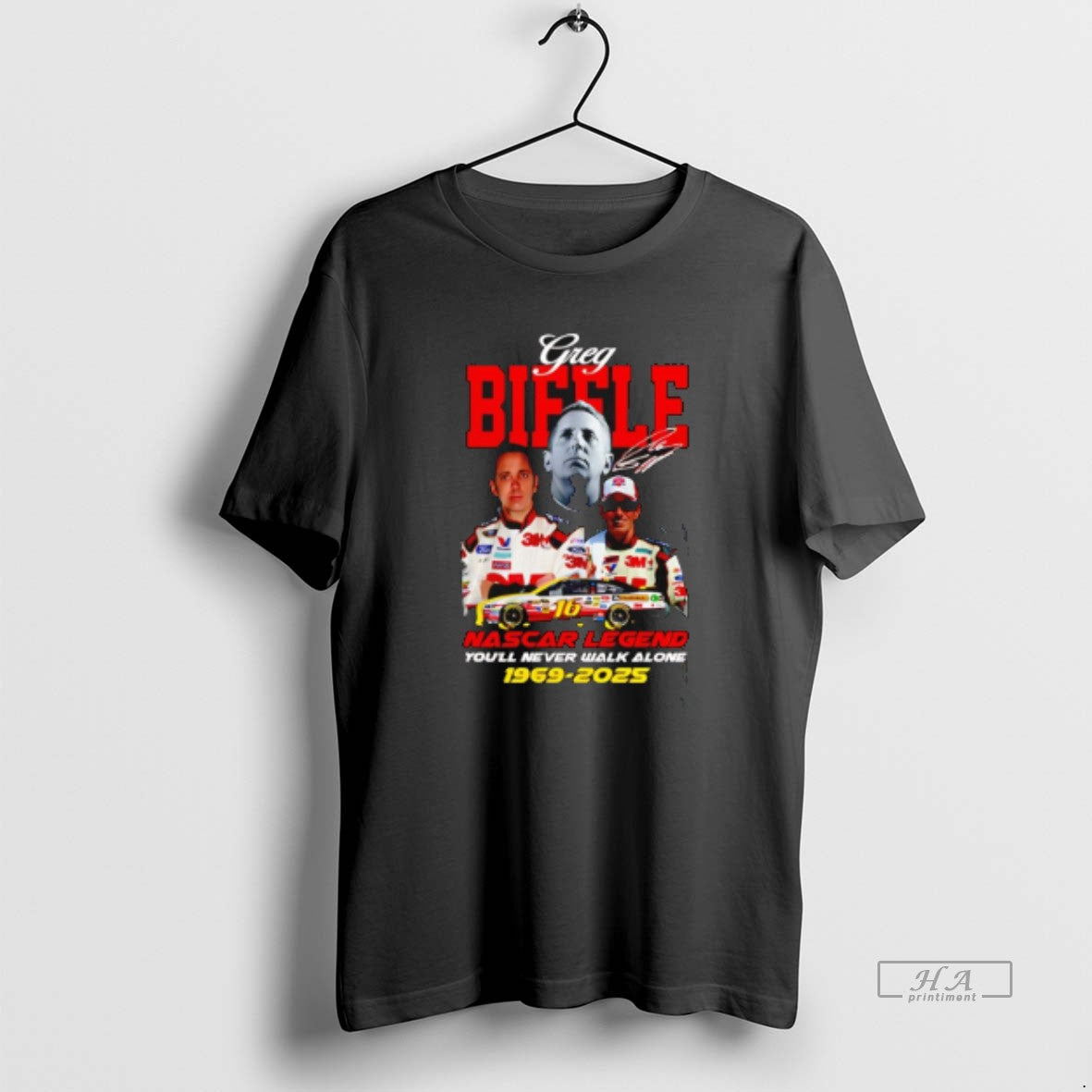 Official Greg Biffle Nascar Legend Youll Never Walk Alone 1960 2025 T-Shirts, Hoodie, Sweatshirt | WearSparks.com