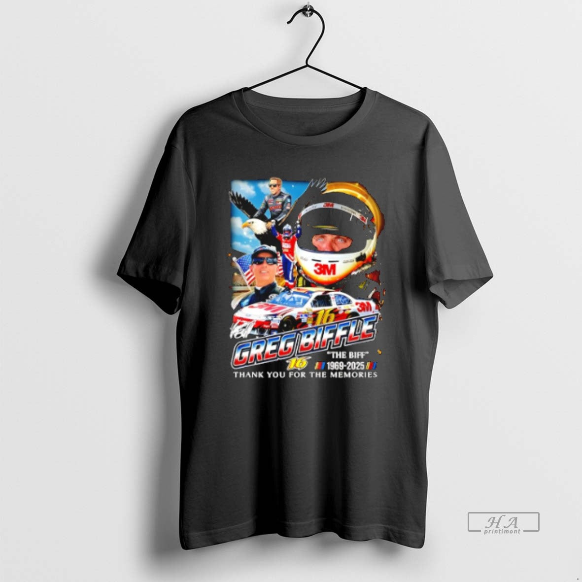 Official Greg Biffle The Biff 1969 2025 Thank You For The Memories Graphic T-Shirts, Hoodie, Sweatshirt | WearSparks.com
