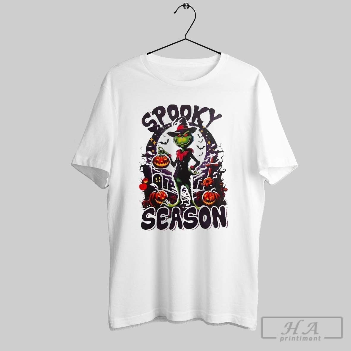 Official Grinch Spooky Season Pumpkin Halloween