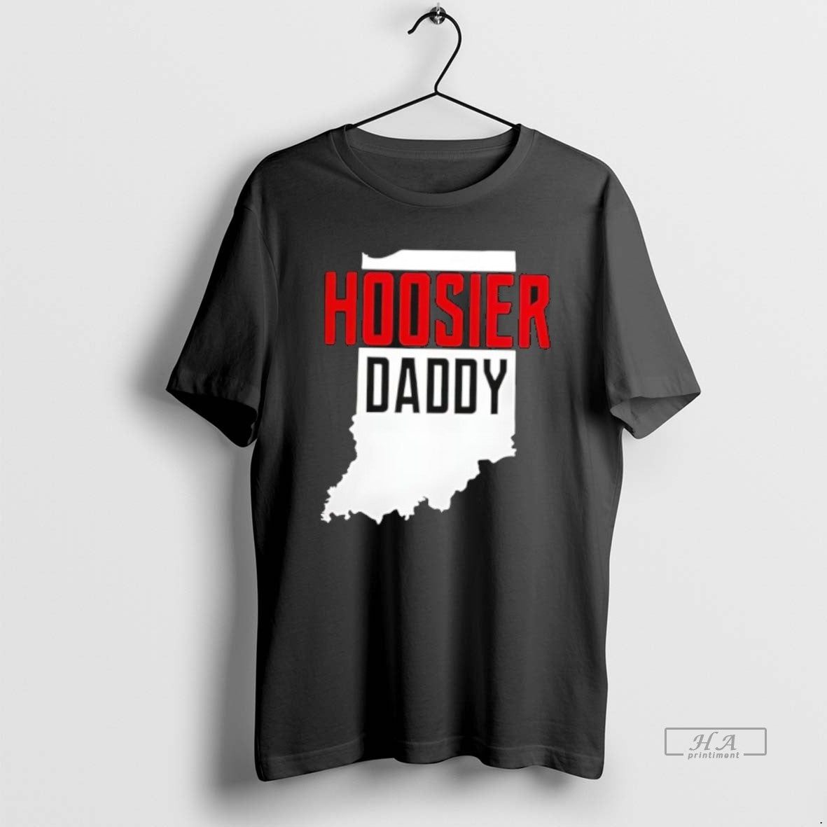 Official Hoosier Daddy Indiana State Map T-Shirts, Hoodie, Sweatshirt | WearSparks.com
