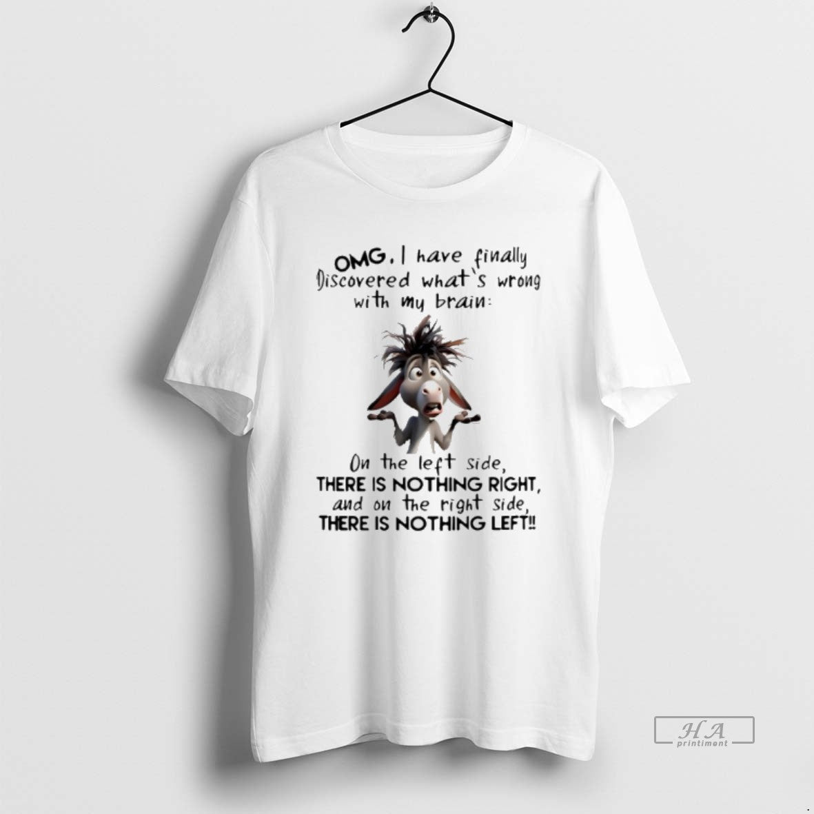 Official Horse Omg Finally Discovered Whats Wrong Brain Left T-Shirt, Sweatshirt, Hoodie
