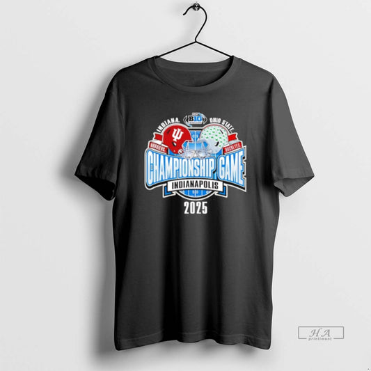 Official Indiana Vs Ohio State Big 10 Championship Game Matchup Helmets T-Shirts, Hoodie, Sweatshirt | WearSparks.com