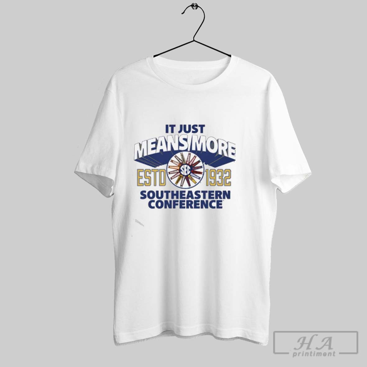 Official It Just Means More Sec Estd 1932 Southeastern Conference