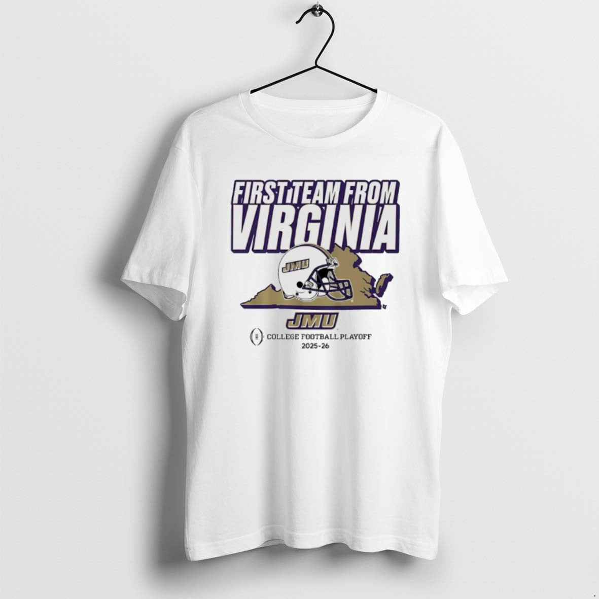 Official Jmu Football 2025 26 Cfps First Team From Virginia Helmet T-Shirts, Hoodie, Sweatshirt | WearSparks.com