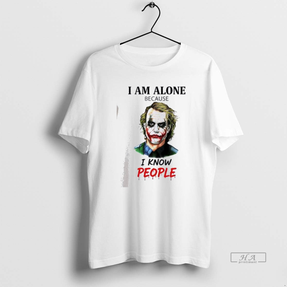 Official Joker I Am Alone Because I Know People T-Shirts, Hoodie, Sweatshirt | WearSparks.com
