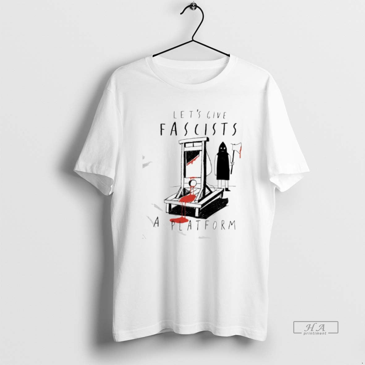 Official Lets Give Fascists A Platform T-Shirts, Hoodie, Sweatshirt | WearSparks.com