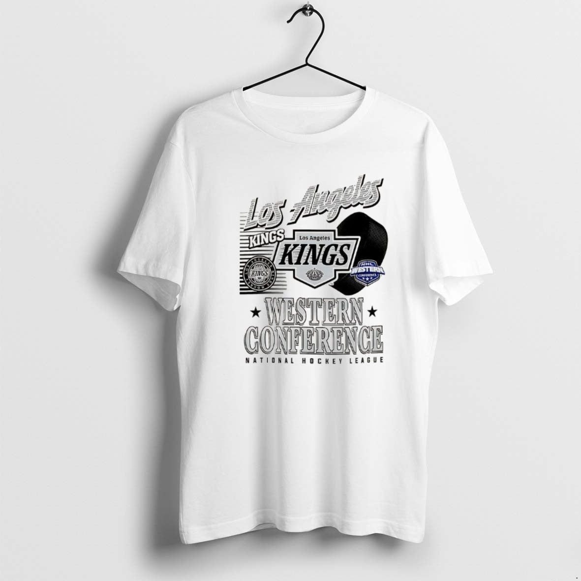 Official Los Angeles Kings Nhl Western Conference Logo And Ball T-Shirts, Hoodie, Sweatshirt | WearSparks.com
