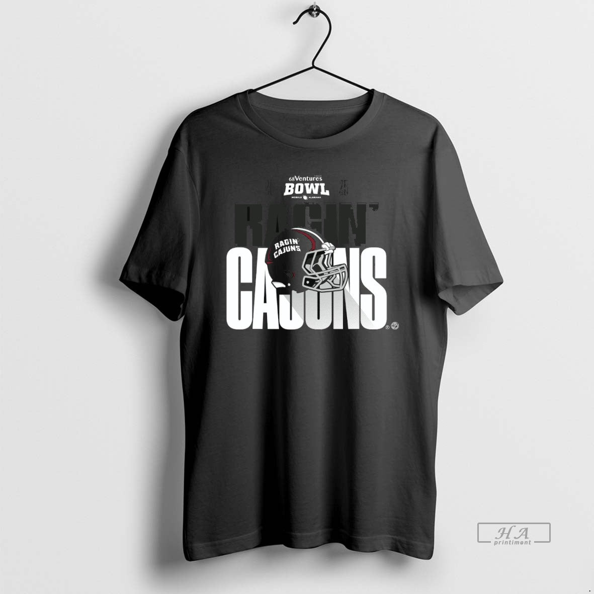 Official Louisiana Ragin Cajuns 2025 68 Ventures Bowl Helmet T-Shirts, Hoodie, Sweatshirt | WearSparks.com