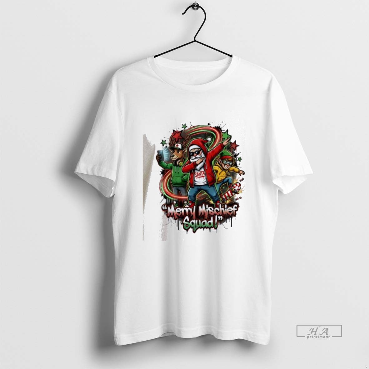 Official Merry Mischief Squad Funny Urban Christmas T-Shirts, Hoodie, Sweatshirt | WearSparks.com