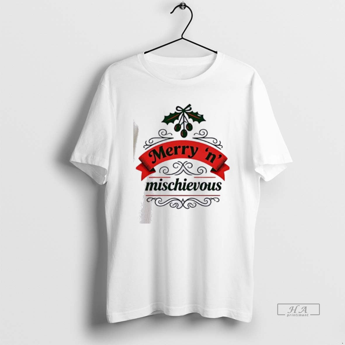 Official Merry N Mischievous Vintage Christmas T-Shirts, Hoodie, Sweatshirt | WearSparks.com